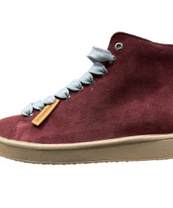 PANCHIC P01 ANKLE BOOT BURGUNDY-AZURE